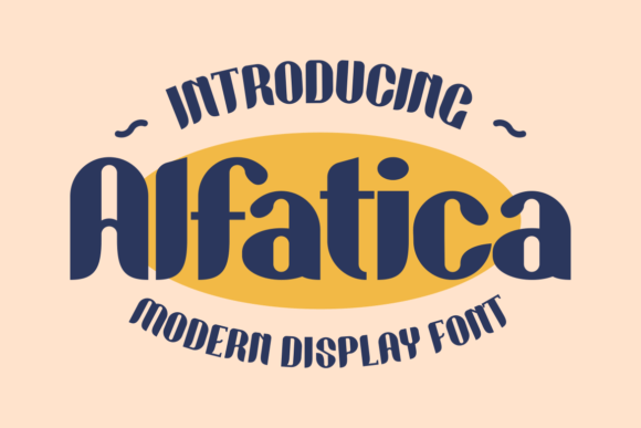 Alfatica: A Bold Display Font for Editorial Design