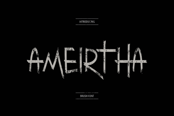 Ameirtha: A Cool Display Font for Professional Branding
