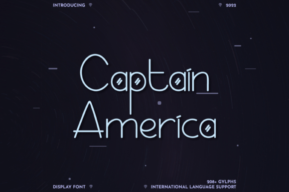 Captain America Font for Branding: A Stylish Upgrade