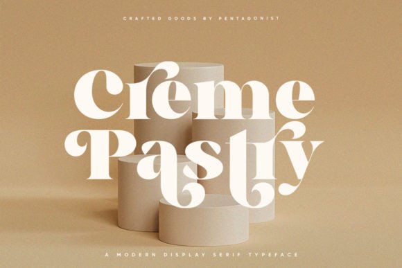 Creme Pastry Font for Elegant Editorial Design