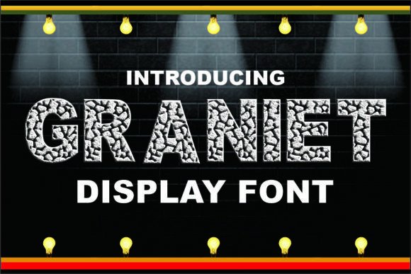 Graniet Font for Editorial Design and Creative Projects