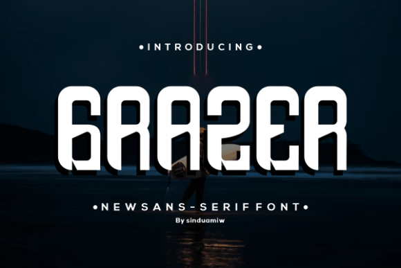 Grazer Display Font for Web Design