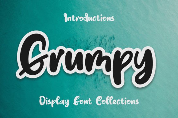 Grumpy: A Playful Handwritten Font for Editorial Design