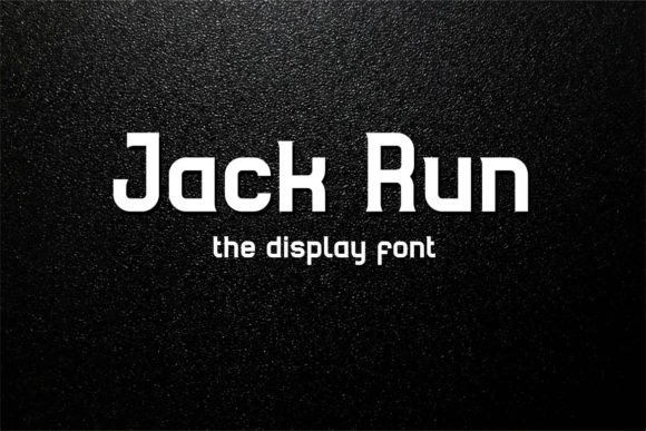 Jack Run: A Modern Display Font for Bold Web Design