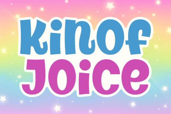 Kinof Joice: A Joyful Font for Professional Branding