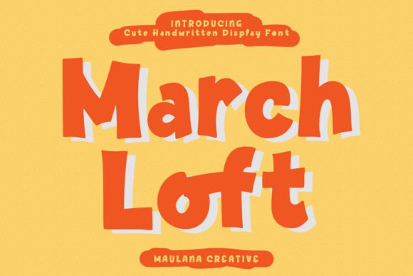 March Loft: A Versatile Display Font for Editorial Design