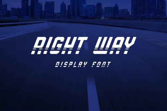 Right Way: A Display Font That Elevates Editorial Design