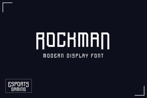 Rockman Font for Modern Web Design