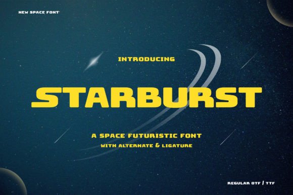 Starburst Font for a Polished Brand Look