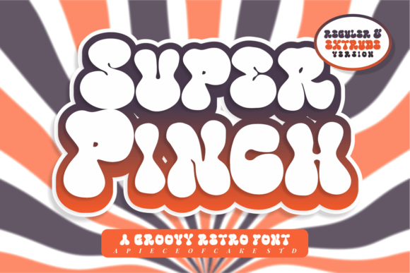 Super Pinch: A Playful Display Font for Modern Web Design
