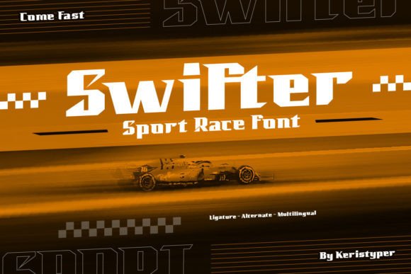 Swifter Font for Editorial Design and Content Creation