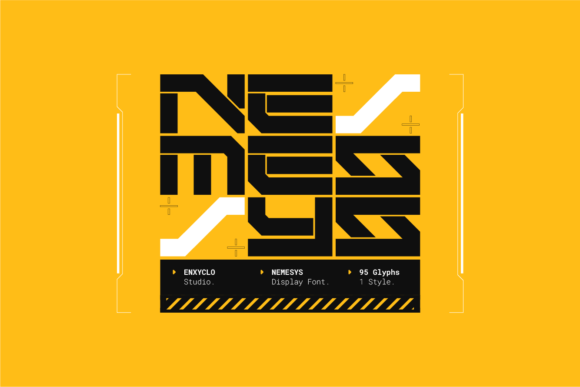 Testing Nemesys: A Futuristic Display Font for Modern Web Design