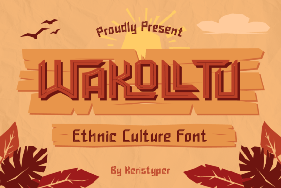 Wakolltu: A Cultural Font for Creative Branding